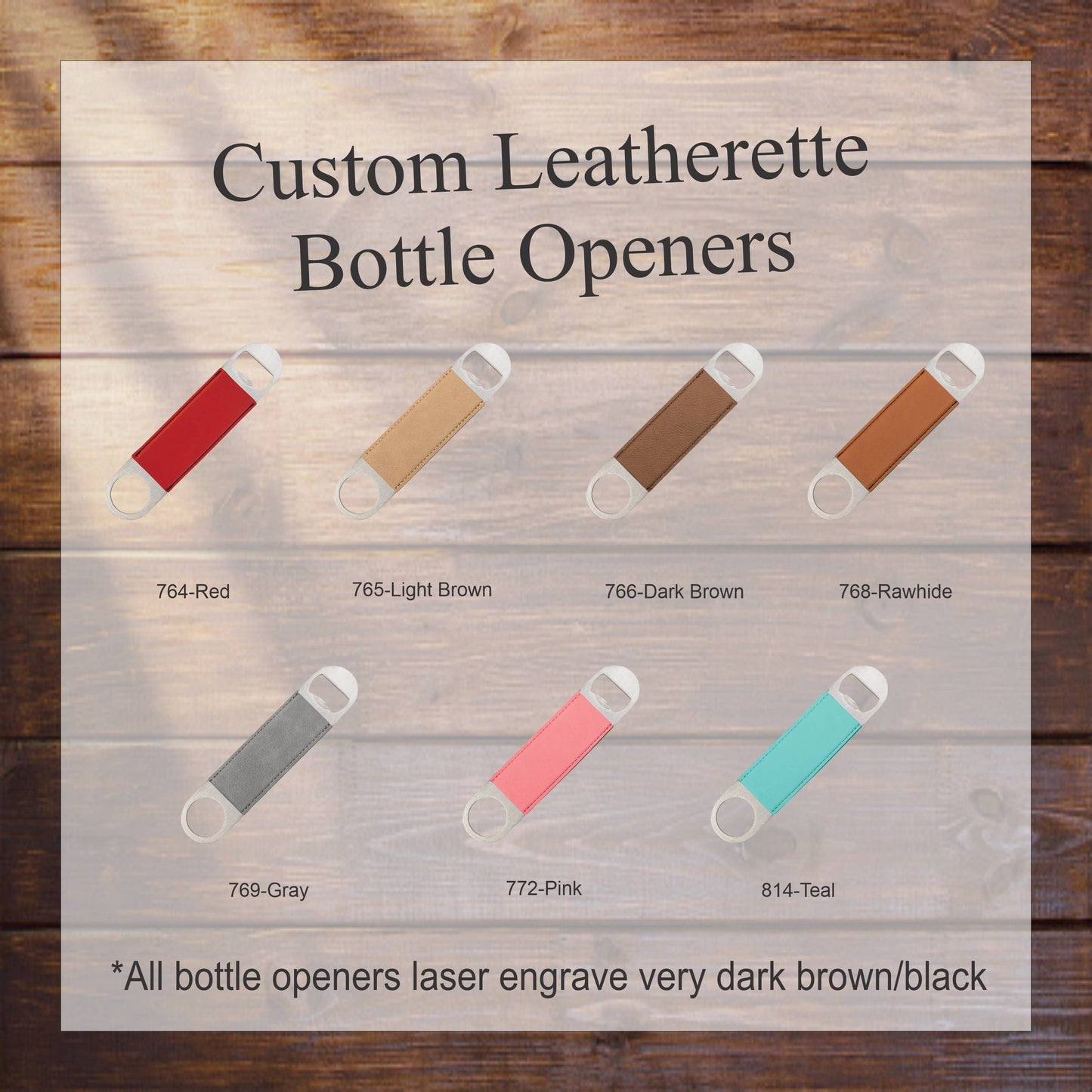 Custom Laser Engraved Bottle Openers for Best Man and Groomsman Wedding Party Gifts. FREE SHIPPING